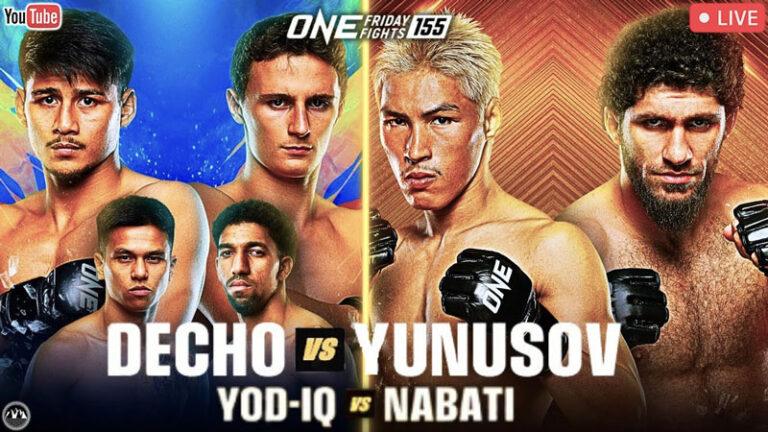 ONE-Friday-Fights-155-Юнусов-vs-Дечо