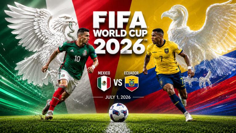 Мексика---Эквадор.-1-16-финала-Чемпионата-мира-по-футболу-FIFA-2026.-1-июля-2026.