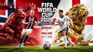 Норвегия---Англия.-1-4-финала-Чемпионата-мира-по-футболу-FIFA-2026.-12-июля-2026.