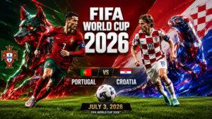 Португалия---Хорватия.-1-16-финала-Чемпионата-мира-по-футболу-FIFA-2026.-3-июля-2026.