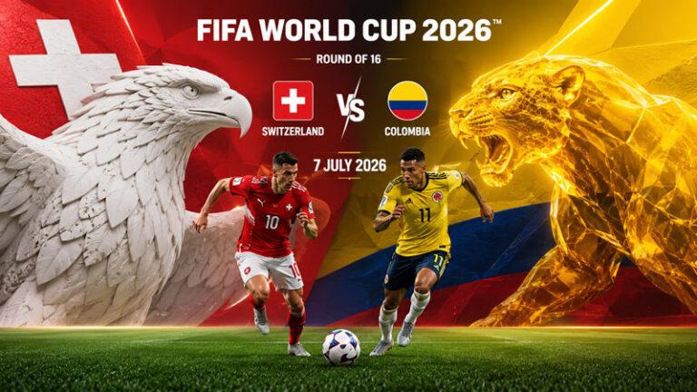 Швейцария---Колумбия.-1-8-финала-Чемпионата-мира-по-футболу-FIFA-2026.-7-июля-2026.